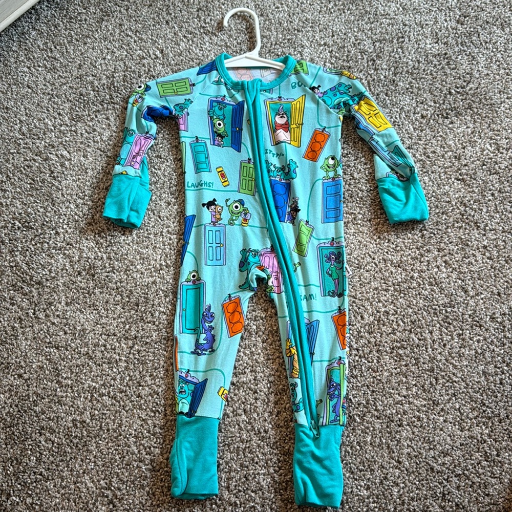 Monsters Inc. Little Sleepies Zippy